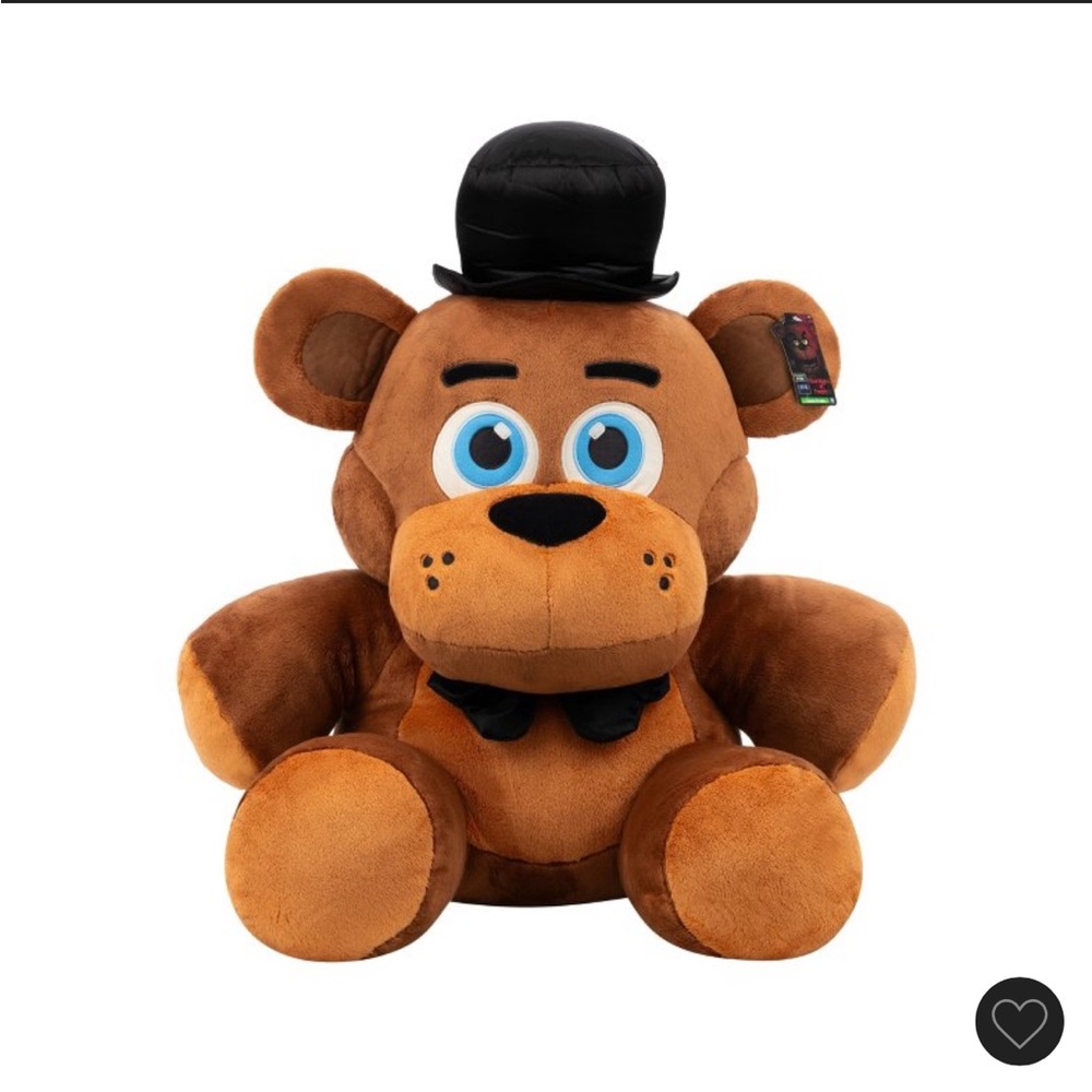 20" Large Size Five Nights at Freddy's FNAF Freddy Brown Bear Plush Doll Toy NWT